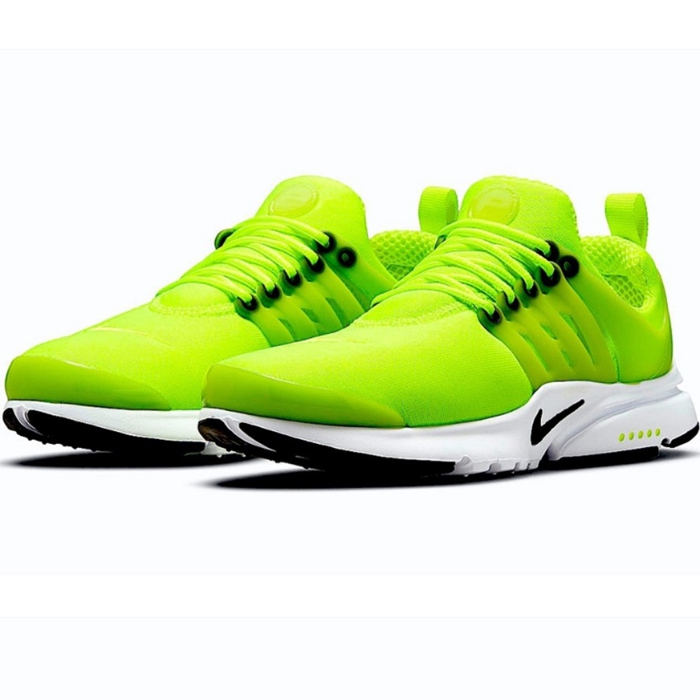 Volt Neon green Nike Presto, white sole, worn once, comes with box, lime green - Picture 4 of 4
